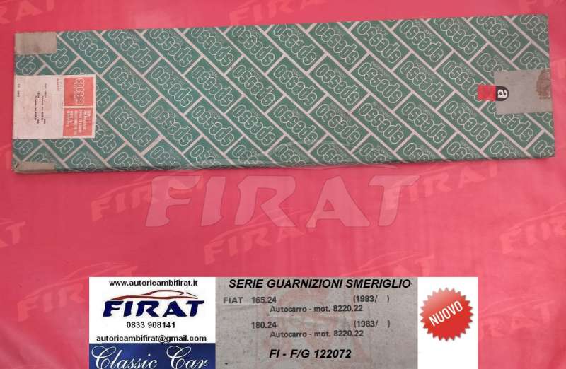 GUARNIZIONI SMERIGLIO FIAT 165.24 - 180.24 (122072)